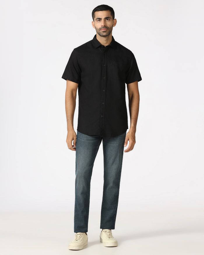 Indigo Super Clean Slim Fit Jeans - Zoe