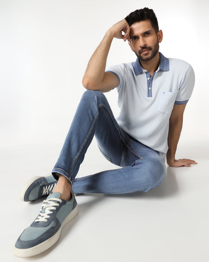 Indigo Ultrasoft Skinny Cropped Jeans - Rudolf