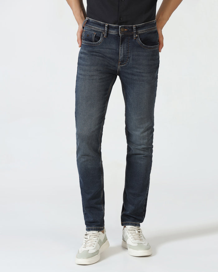 Indigo Ultrasoft Slim Fit Jeans - Lancer