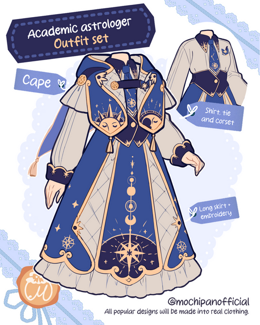 (Interest Check) Academic Astrologer Set (In Development)