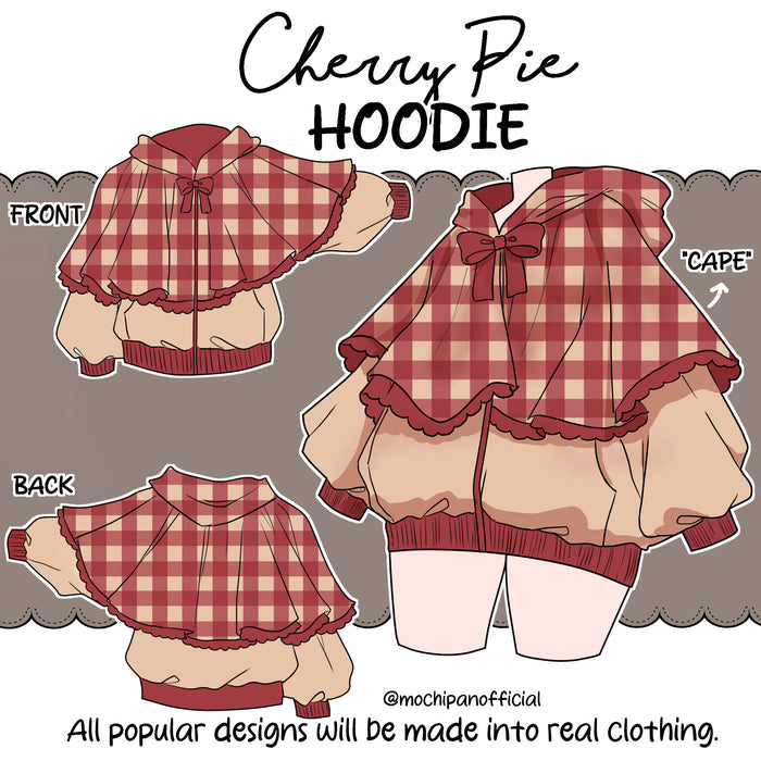 (Interest Check) Cherry Pie Hoodie (In Development)