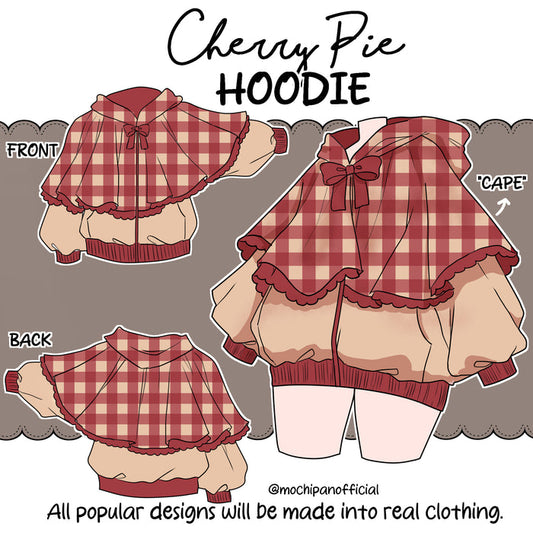 (Interest Check) Cherry Pie Hoodie (In Development)