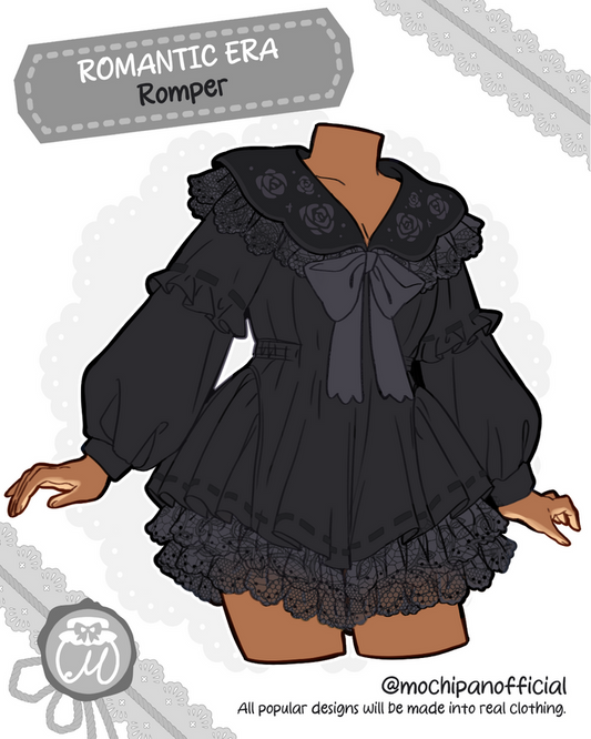 (Interest Check) Romantic Era Romper (In Development)