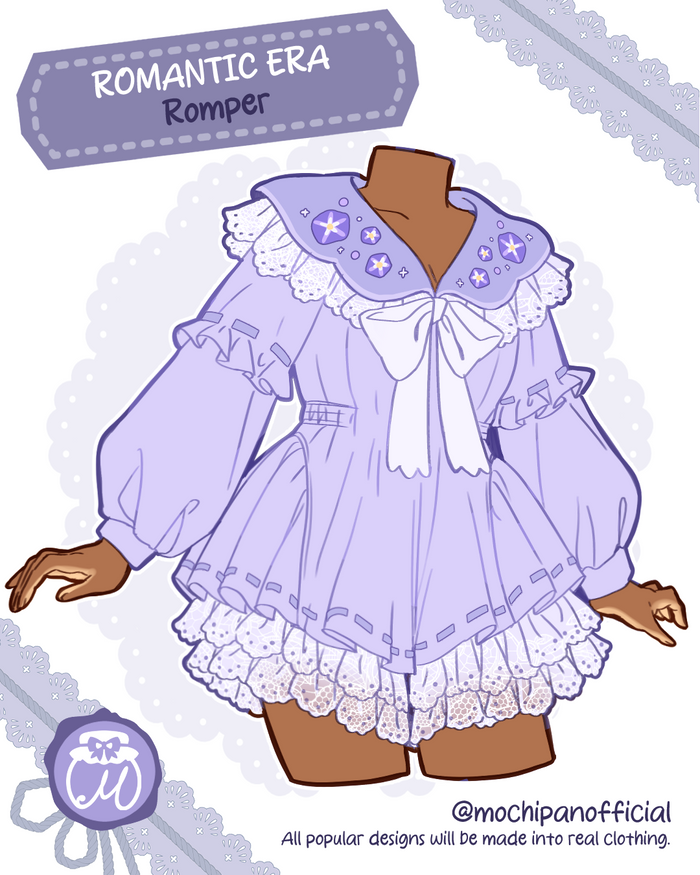 (Interest Check) Romantic Era Romper (In Development)
