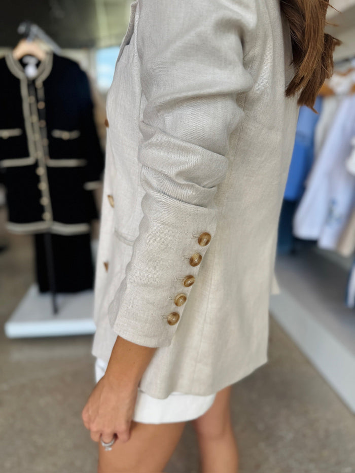JAZMIN DOUBLE BREASTED BLAZER - Amor Lafayette