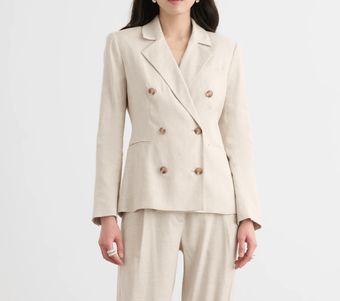 JAZMIN DOUBLE BREASTED BLAZER - Amor Lafayette