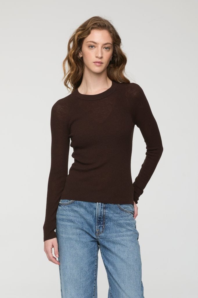 JUNO FEATHER WEIGHT SWEATER - Amor Lafayette