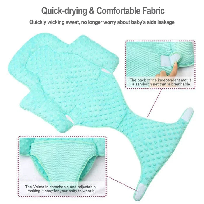 KAKIBLIN Breastfeeding Pillow Multifunctional Baby Feeding Support Nursing Pillow for Tummy Time (Green)