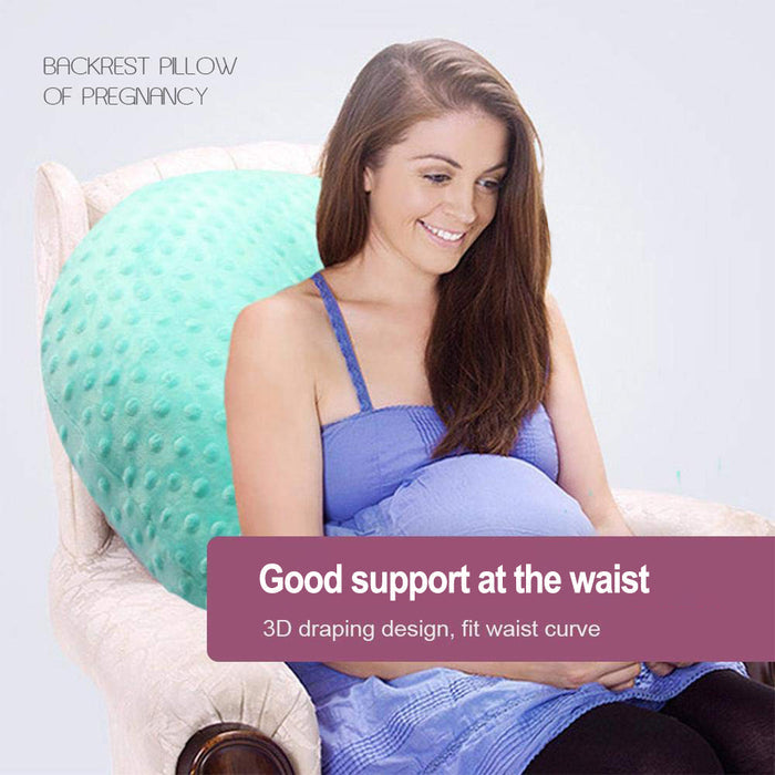 KAKIBLIN Breastfeeding Pillow Multifunctional Baby Feeding Support Nursing Pillow for Tummy Time (Green)