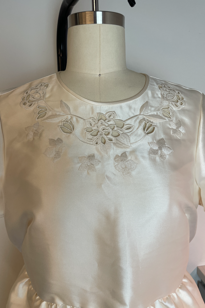 Kate Spade Embroidered Cutwork Cocktail Mini Dress image 3