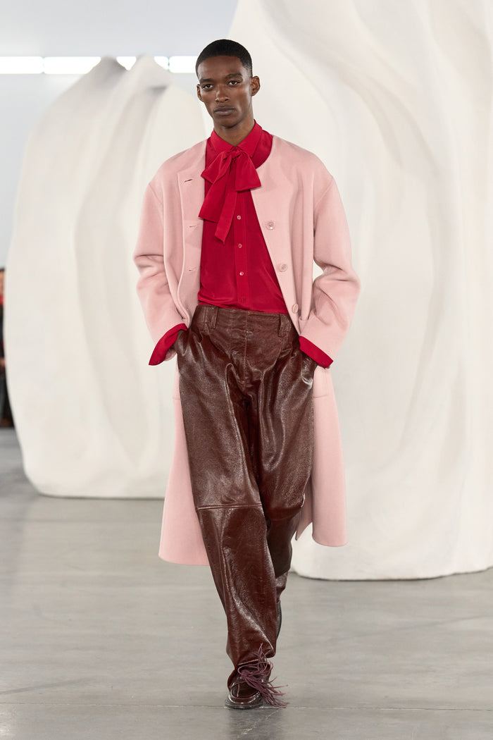 Keiran Leather Pant - Cognac