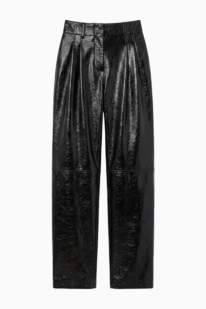 Keiran Leather Pant - Noir