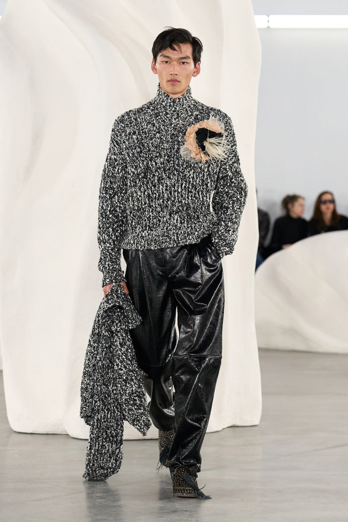 Keiran Leather Pant - Noir