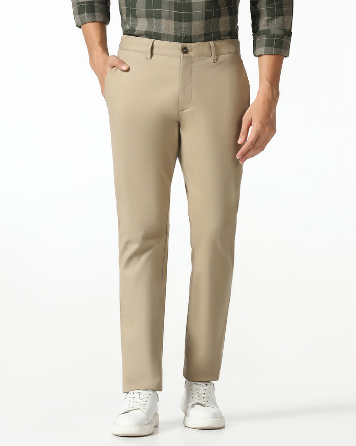 Khaki Textured Khakis - Kary