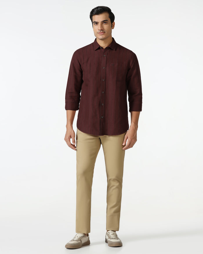 Khaki Textured Khakis - Murray