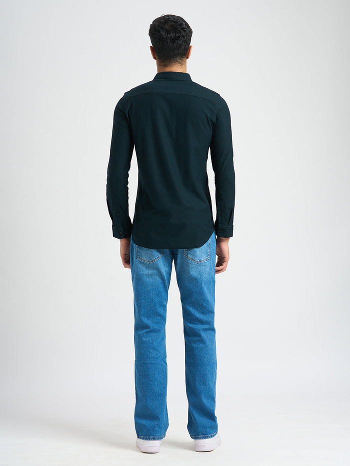 Knitted Full Sleeves Shirt