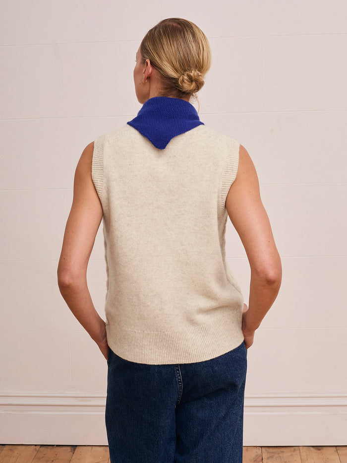Lambswool Cable Detail Tank