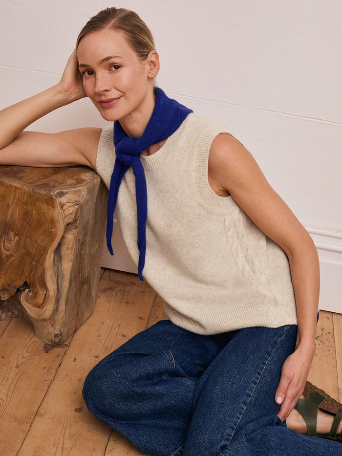 Lambswool Cable Detail Tank