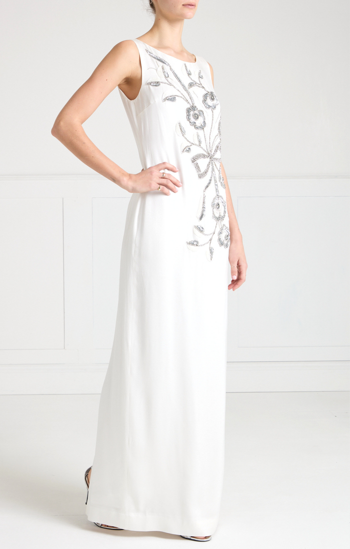 Lana Long Dress - Ivory