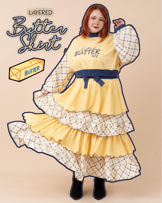 Layered Butter Skirt