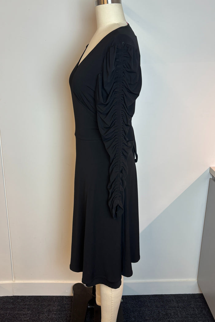 Leona Edmiston Long Sleeve Wrap Midi Dress image 2