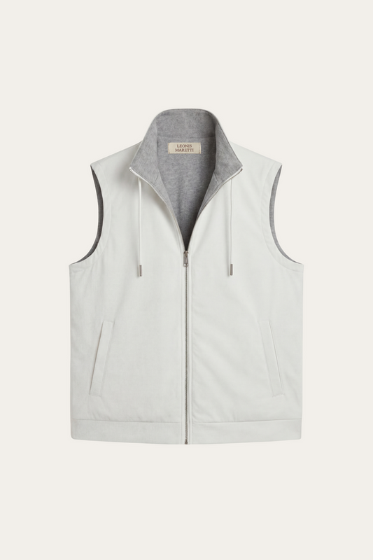 Leonis Reversible Vest Ivory
