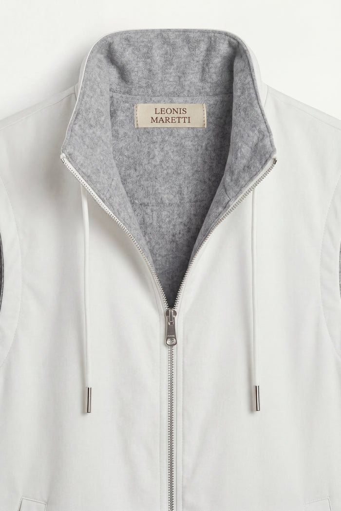 Leonis Reversible Vest Ivory