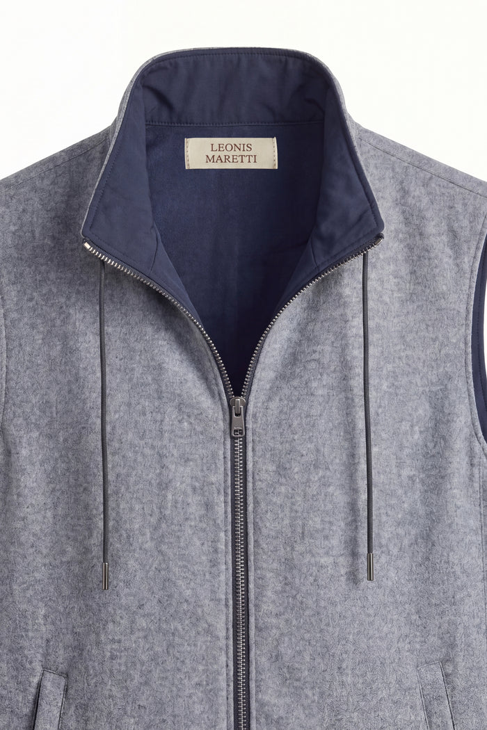Leonis Reversible Vest Navy