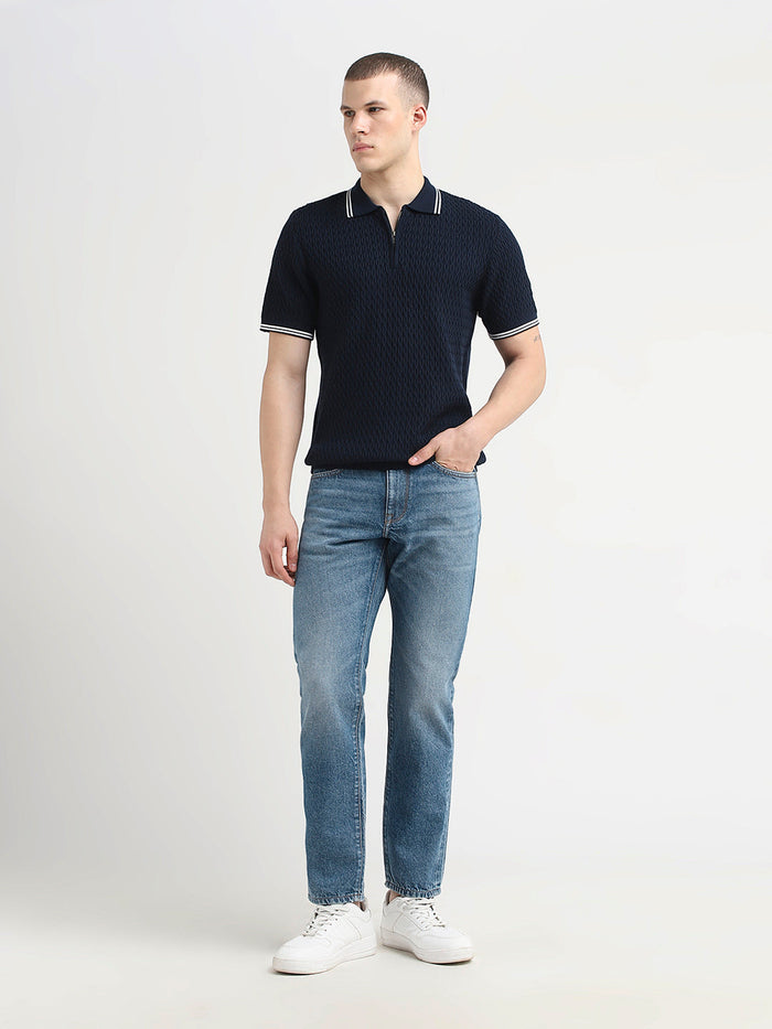 Light Blue Straight Fit Jeans