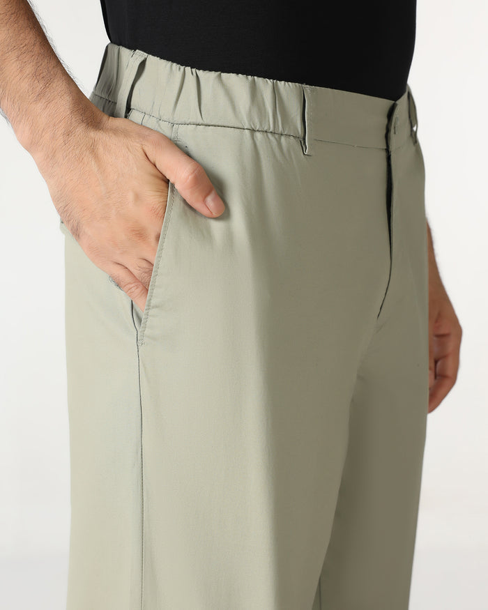 Light Olive Solid Khakis - Taurus