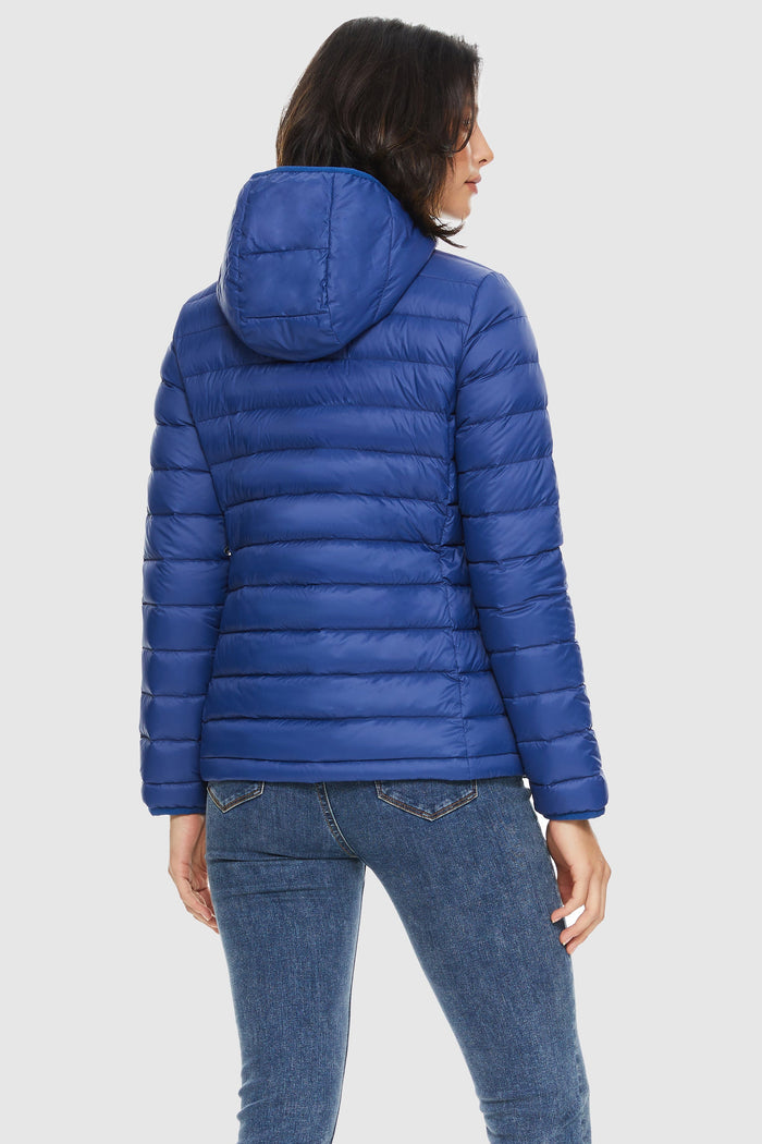 Orolay-Lightweight Packable Down Jacket with Stand Collar-#color_navy