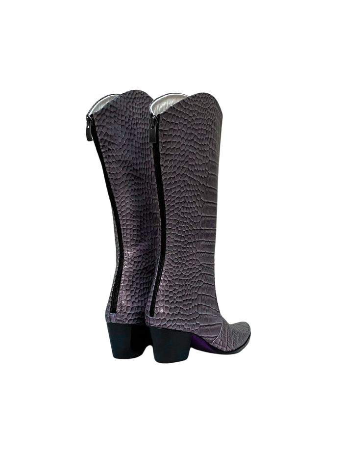 Lilac Metallic Modern Cowboy