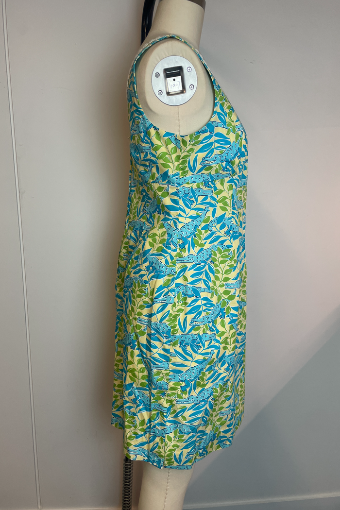 Lilly Pulitzer Croc Keyhole Shift Mini Dress image 1