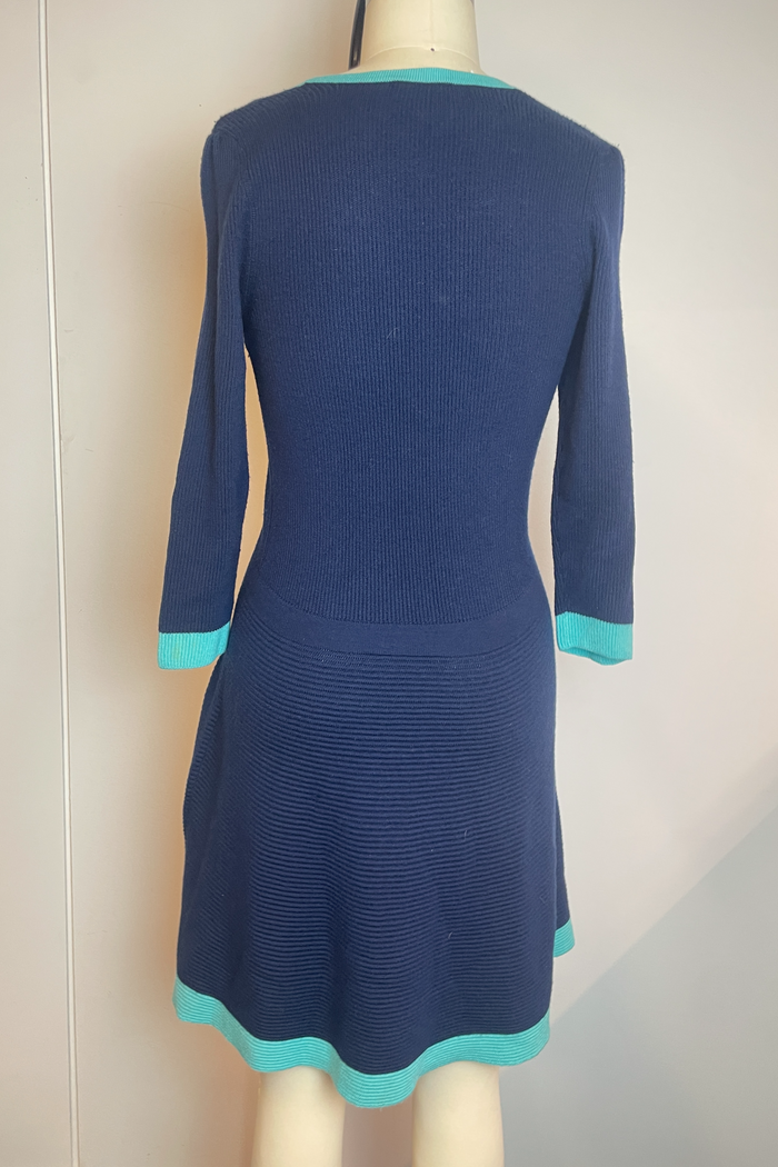 Lilly Pulitzer Navy Knit Mini Dress image 2