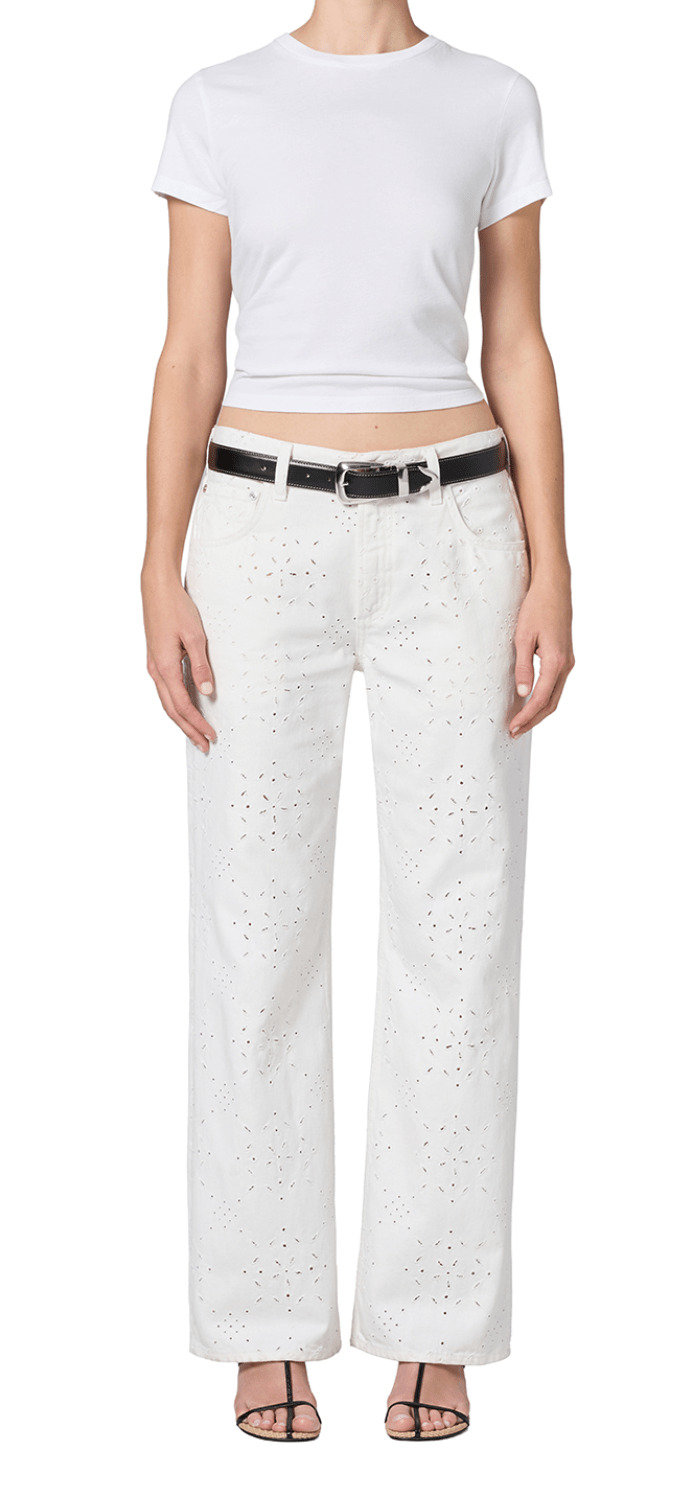 Lindz Straight in Blanc - Amor Lafayette