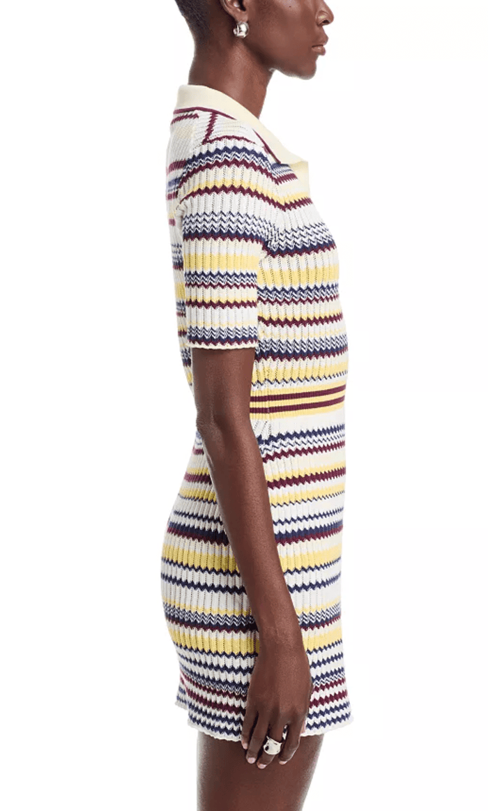 Lira Polo Wrap Mini Dress - Amor Lafayette