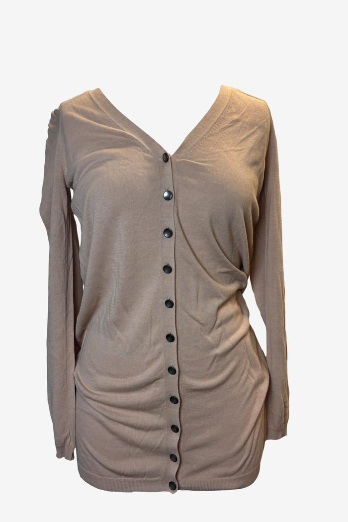 Lisa Ho Peach Longline Cardigan