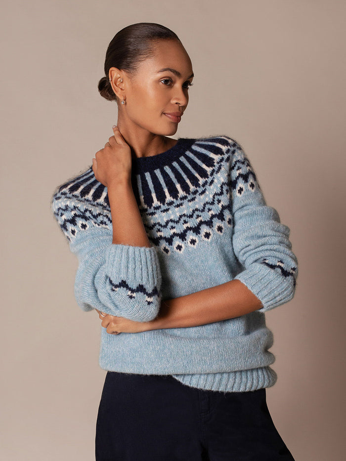 Lofty Statement Fair Isle Jumper