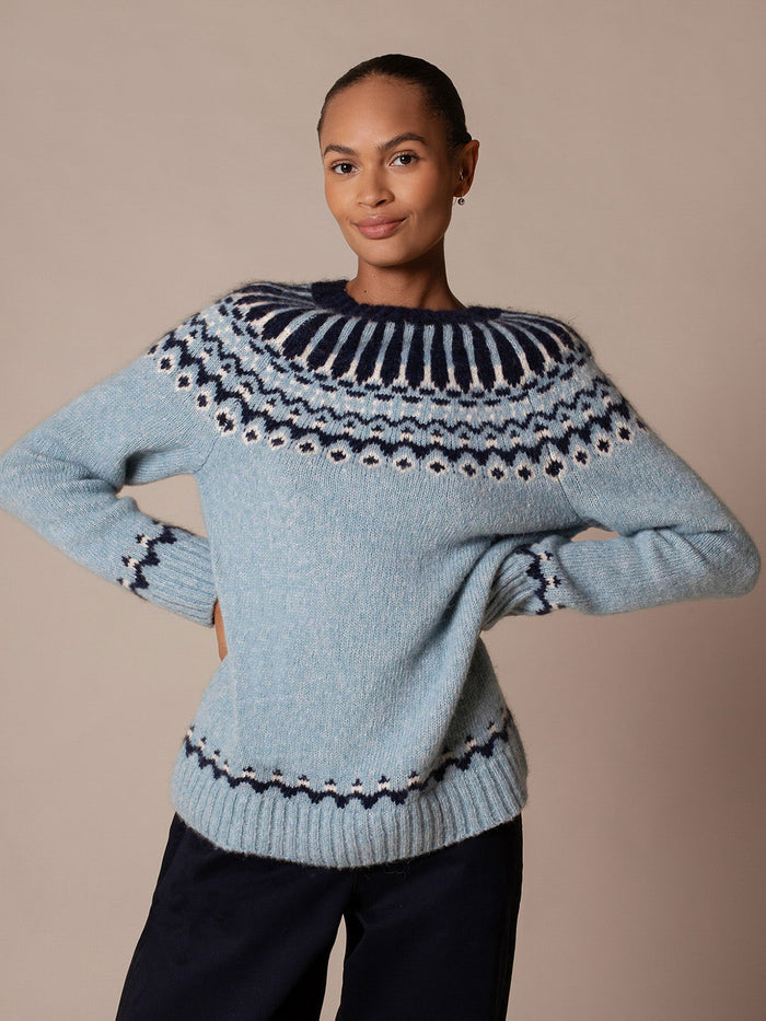 Lofty Statement Fair Isle Jumper