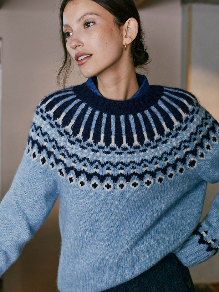 Lofty Statement Fair Isle Jumper