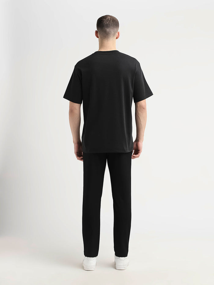 Logo Print Crew Neck T-Shirt