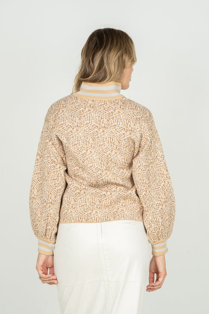 Lolli Sweater - Mosaic Monogram - Amor Lafayette
