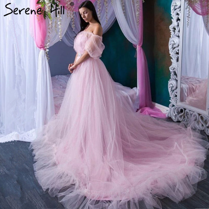 Long Train Pregnant Photography Wedding Gown Photo Dress HA2005 - SERENE HILL