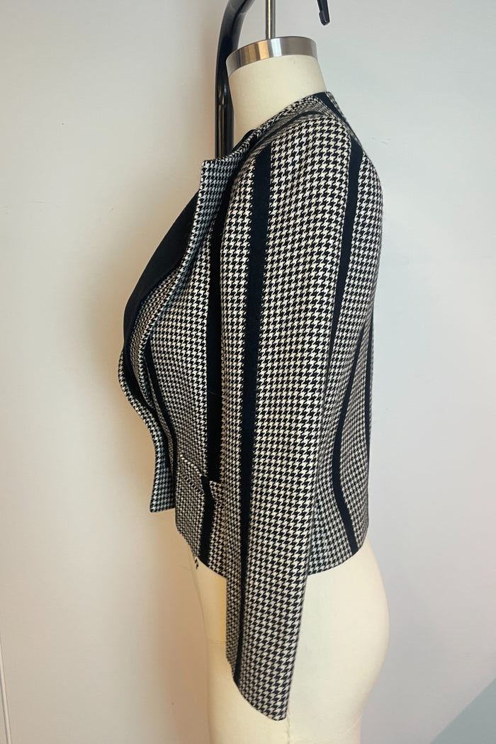 Louis Feraud Houndstooth Tailored Blazer image 1