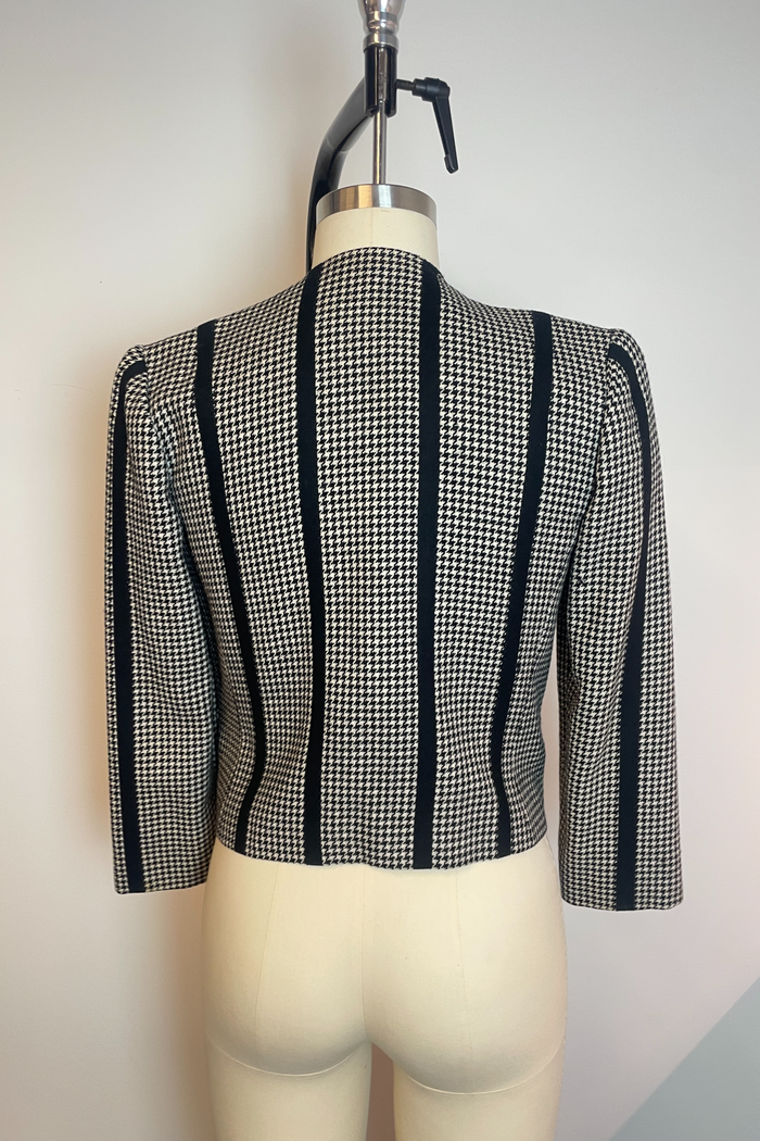 Louis Feraud Houndstooth Tailored Blazer image 2