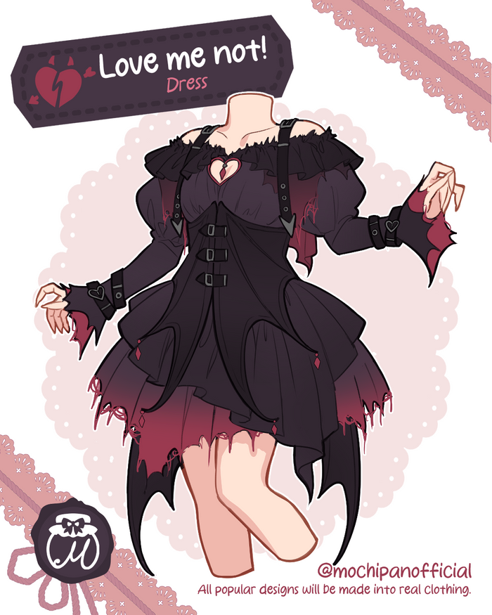 Love Me Not! Dress & Corset (Pre-Sample Pre-Order™) (ESD November 15th - 30th, 2026)