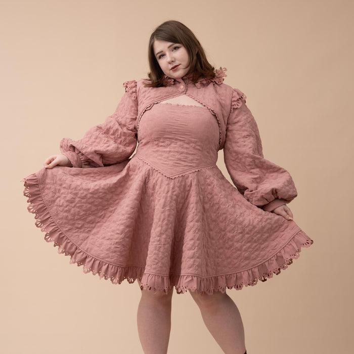 Lover's Jacket Quilted Dress