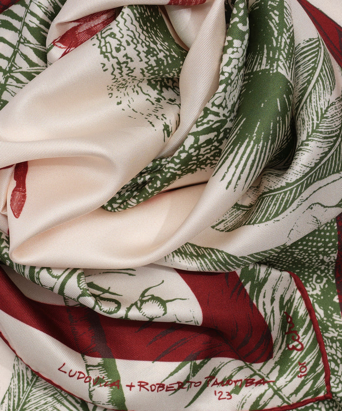 scarf designed by Ludovica Serafini and Roberto Palomba