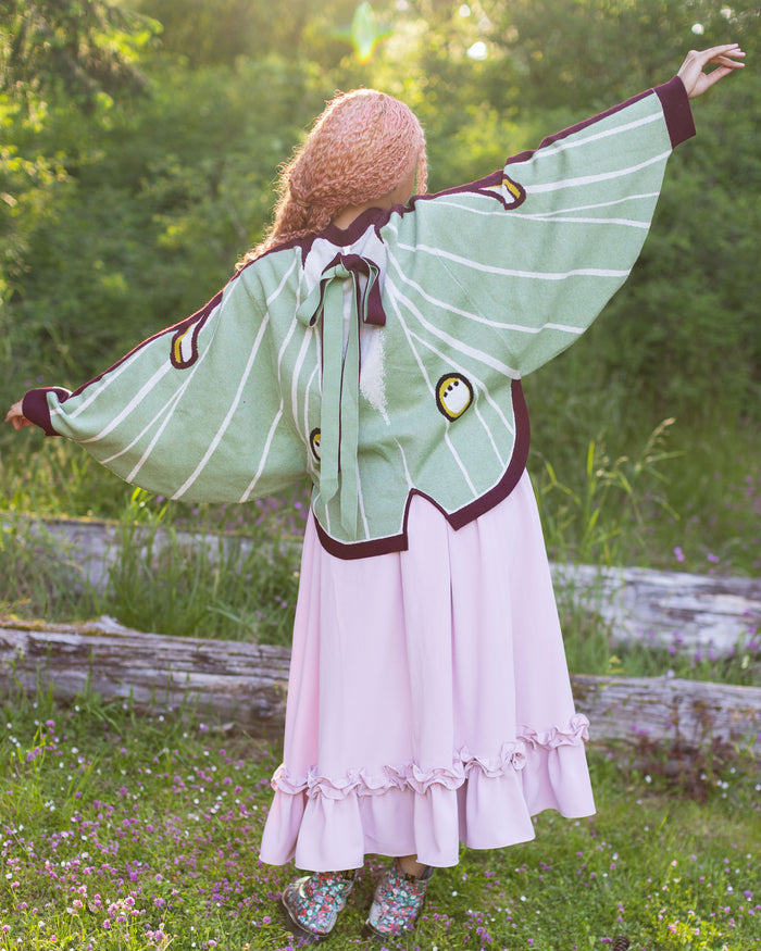 Luna Moth Cardigan
