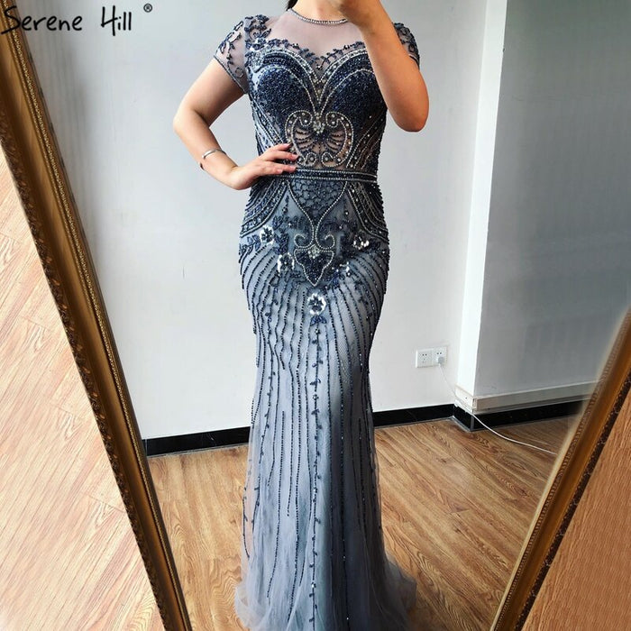 Luxury Dubai \Evening Dresses Beading Diamond LA70152 On Sale - SERENE HILL